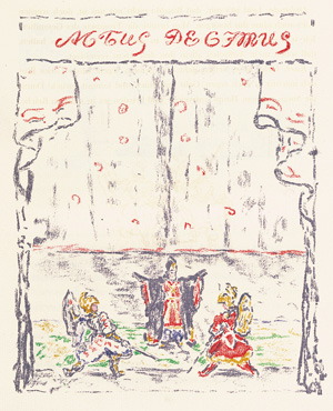 Los 3249 - Meier-Graefe, Julius - Orlando und Angelica. Berlin, P. Cassirer, 1912. – Mit Lithographien von E. Klossowski. 20 Exemplare - 0 - thumb