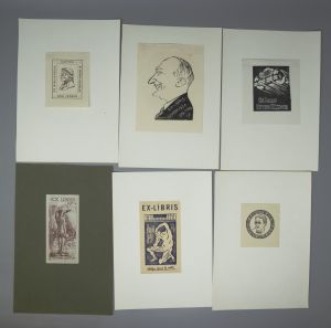 Los 3435 - Exlibris - Konvolut von ca. 450 Exlibris. Um 1915-1940 - 3 - thumb