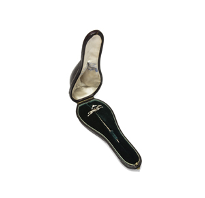 Los 6549 - Herrenschmuck - Reversnadel mit Jockey - 2 - thumb