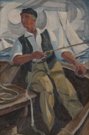 Lot 7184, Auction  125, Melzer, Moriz, Segelnder Fischer