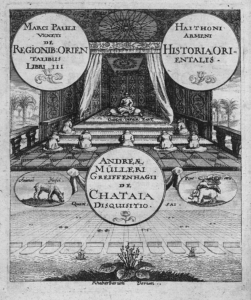 Lot 70, Auction  125, Orientalische Historie, Sammelband aus 3 lateinischen Schriften. Meist Berlin, verschiedene Verlage, 1671. - Orientalische und Chinesische Bräuche und Sitten