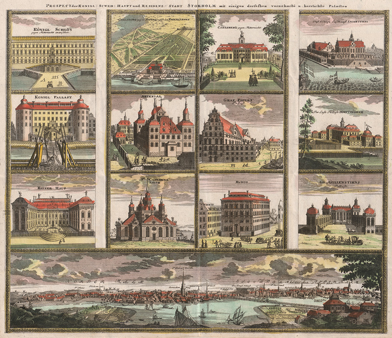 Lot 100, Auction  125, Homann, Johann Baptist, Prospect. Um 1740
