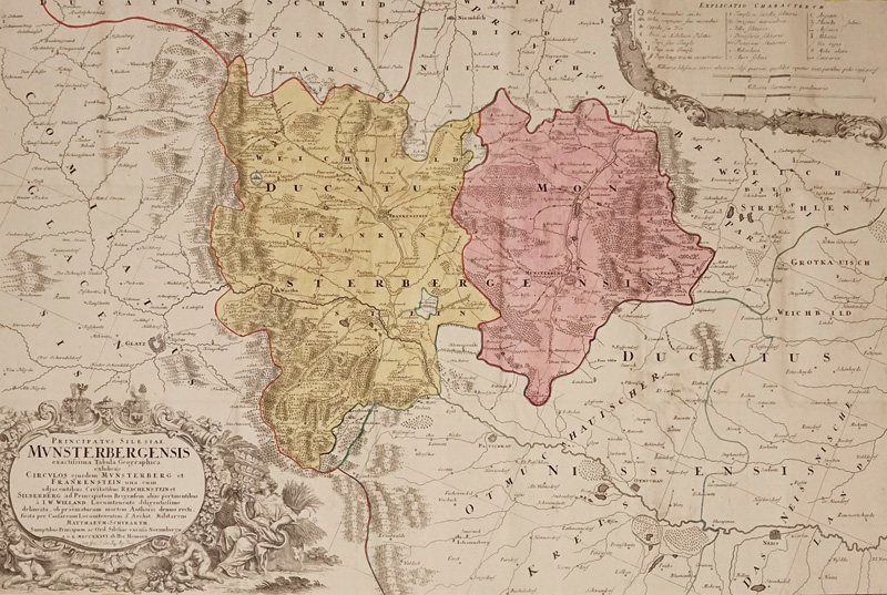 Lot 230, Auction  125, Homann, Johann Baptist, Principatus Munsterbergensis. Nürnberg, Erben Homann, 1736