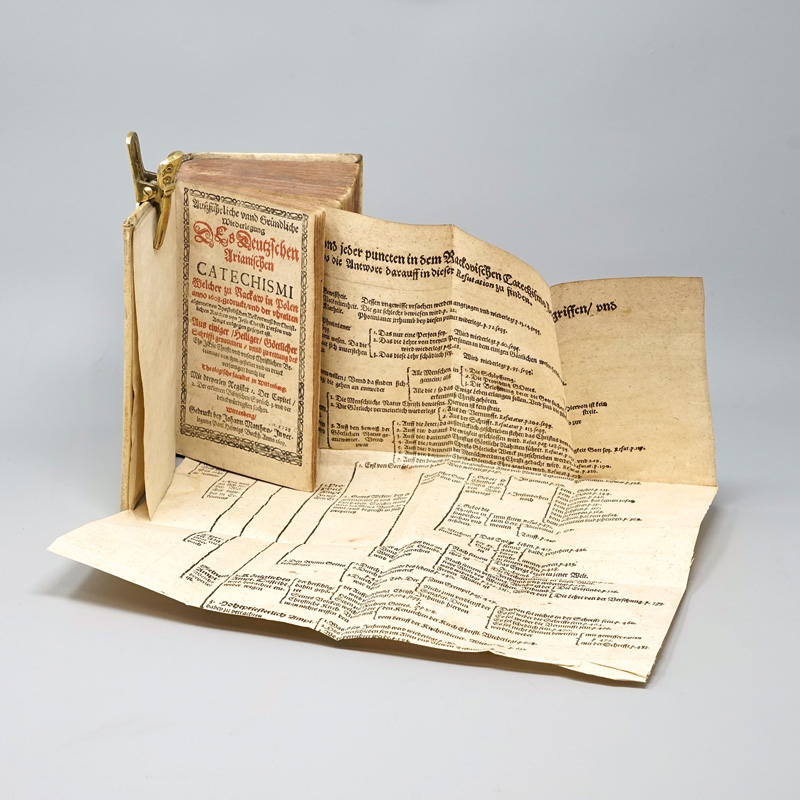 Lot 810, Auction  125, Balduin, Friedrich, Außführliche unnd Gründliche Wiederlegung des Deutzschen Arianischen Catechismi. Wittenberg, P. Helwig, 1619. - Erste Ausgabe