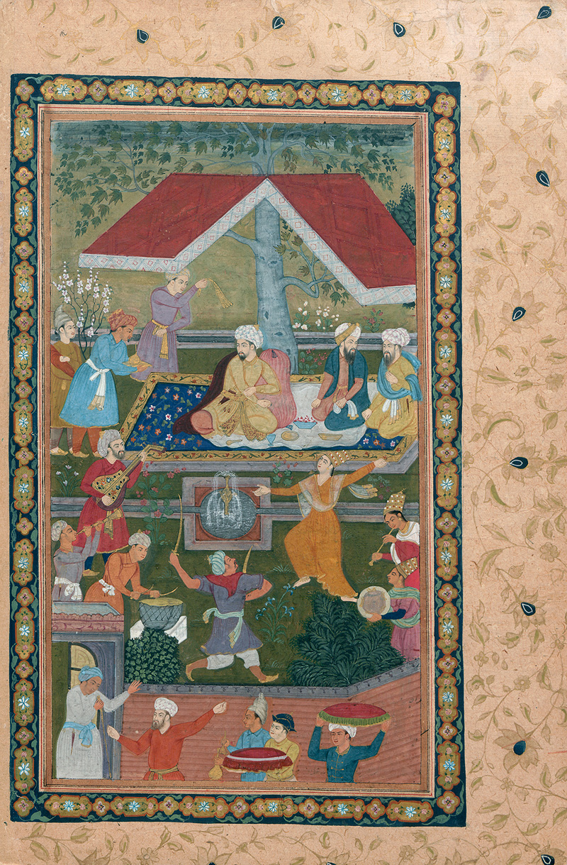 Lot 1097, Auction  125, Firdousi, Abu l-Qasim, Schahname. Indo-Persische Miniatur. Indopersischer Raum wohl Mitte 19. Jahrhundert