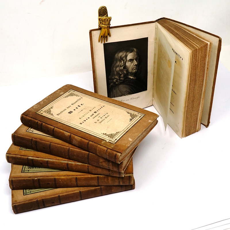 Lot 1527, Auction  125, Chamisso, Adelbert von, Werke. Leipzig, Weidmann, 1836-1839