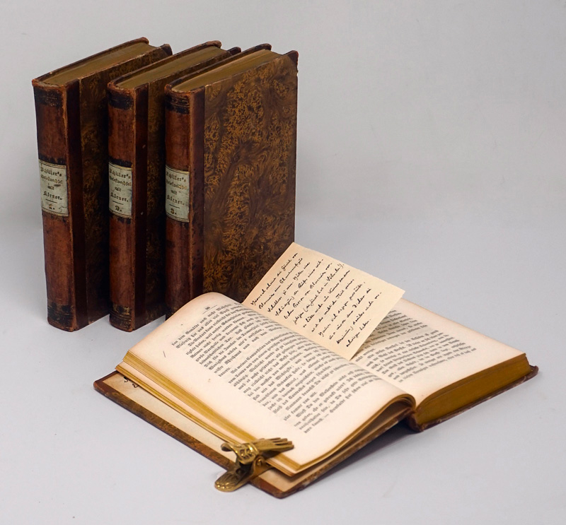 Lot 1701, Auction  125, Schiller, Friedrich, Briefwechsel mit Körner. Berlin, Veit, 1847. - Erste Ausgabe