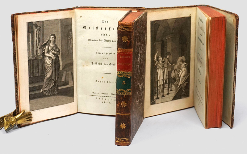 Lot 1702, Auction  125, Schiller, Friedrich, Der Geisterseher. Leipzig 1810. - Unfirmierter posthumer Nachdruck