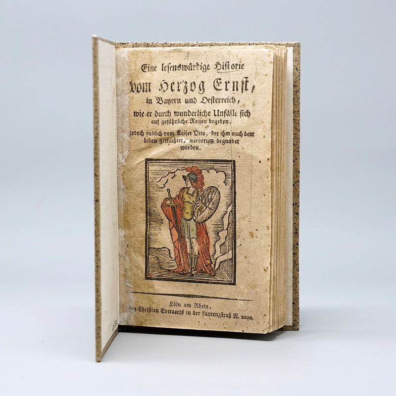 Lot 1738, Auction  125, Eine lesenswürdige Historie vom Herzog Ernst, in Bayern und Oesterreich. Köln, Christian Everaerts, 1820