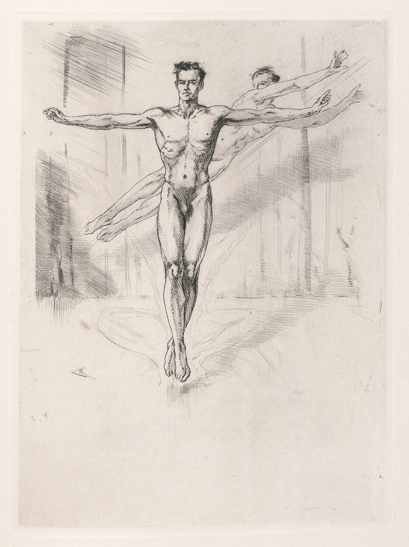 Lot 3039, Auction  125, Billy, André, Visions de Danse. Mit Radierungen von Alméry Lobel-Riche. Paris, chez l'artiste, 1949. - Vorzugsausgabe mit der Extrasuite. 60 Exemplare