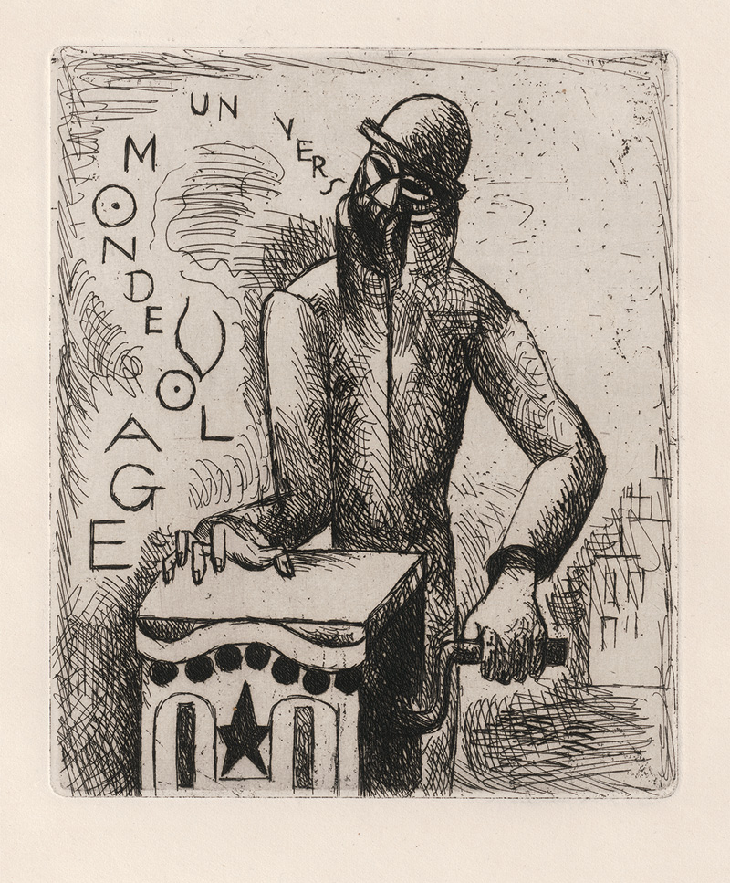 Lot 3132, Auction  125, Hertz, Henri und Gromaire, Marcel - Illustr., Vers un monde volage. Paris, Seheur, 1926
