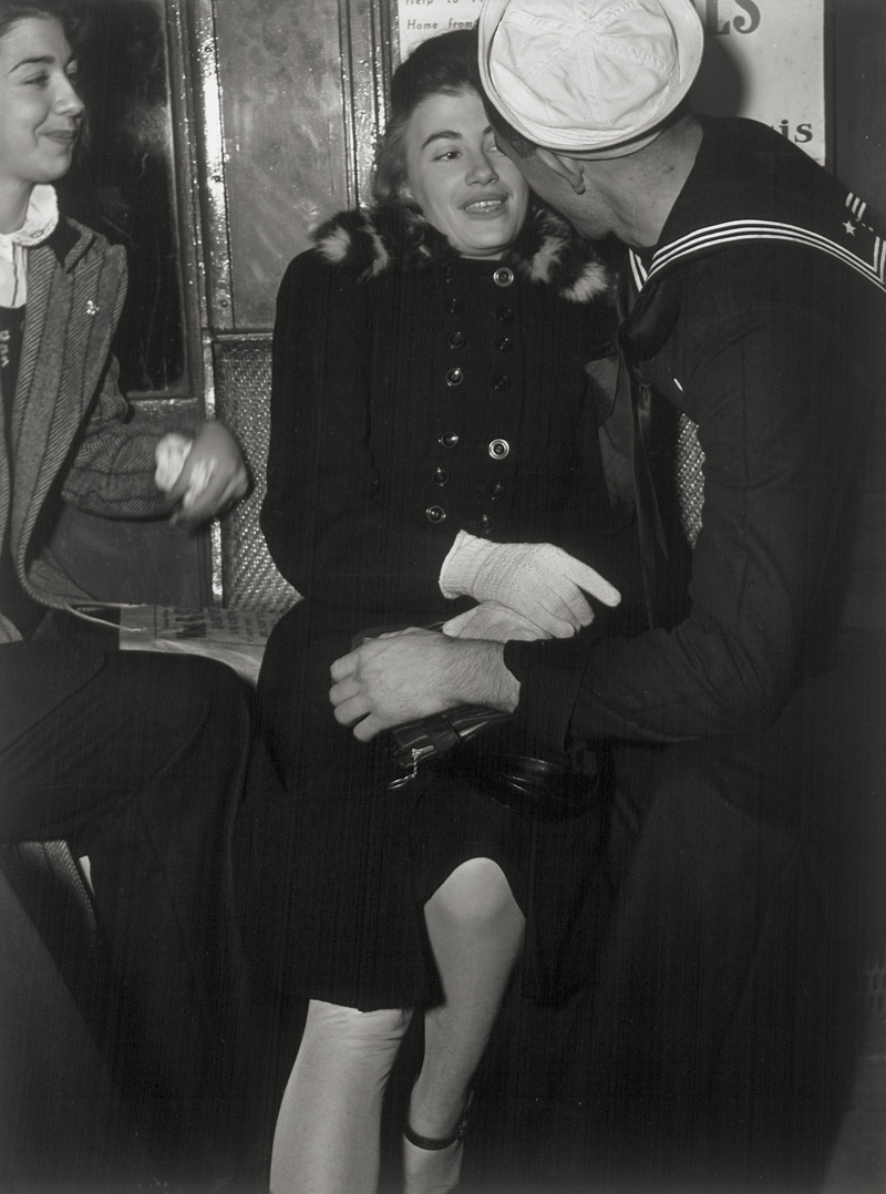 Lot 4263, Auction  125, Stoumen, Lou, Sailor and Girl on Subway 