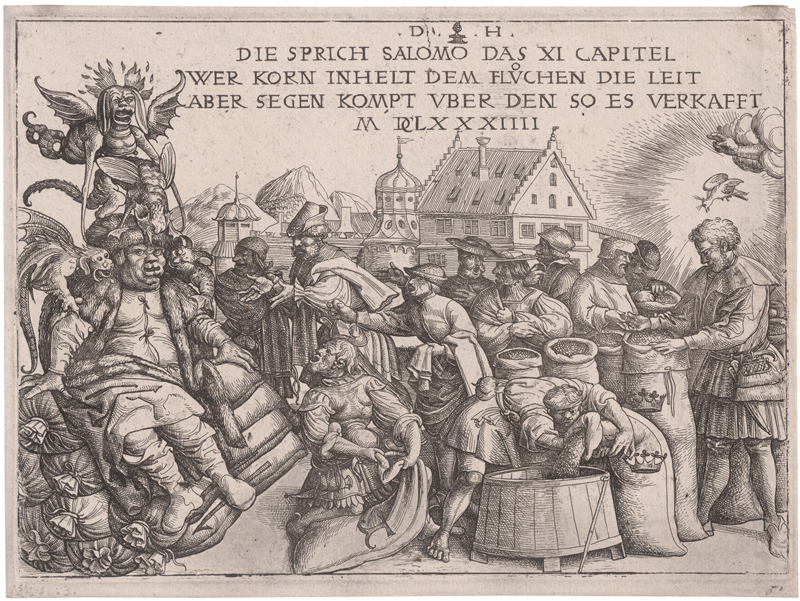 Lot 5115, Auction  125, Hopfer, Daniel, Der Kornwucher
