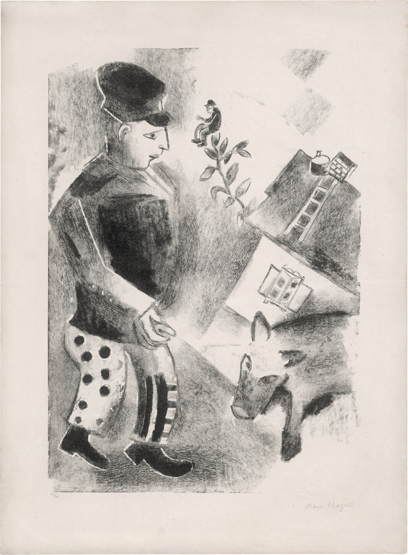 Lot 7135, Auction  125, Chagall, Marc, L'homme au cochon