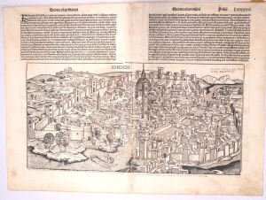 Los 1018 - Schedel, Hartmann - Vedute der Stadt Florenze  aus dem "Liber chronicarum" - 2 - thumb