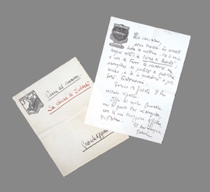 Los 2501 - Annunzio, Gabriele d' - Brief mit Beilagen an Leutnant Antonio Cippico. 1918 - 0 - thumb