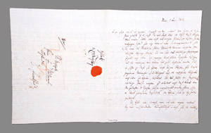 Los 2522 - Glatz, Jakob - Brief an den Verleger Wilmans. 1807 - 0 - thumb