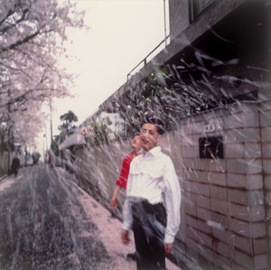 Lot 4149, Auction  126, Goldin, Nan, Honda Bros in Cherry Blossom Storm, Tokyo