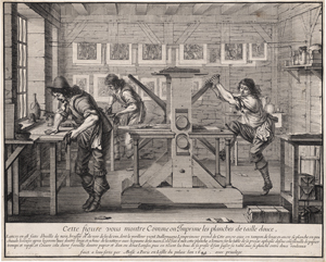 Lot 5034, Auction  126, Bosse, Abraham, Der Kupferdrucker 