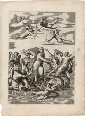 Lot 5150, Auction  126, Italienisch - nach, um 1550. . Die Nymphe Galathea