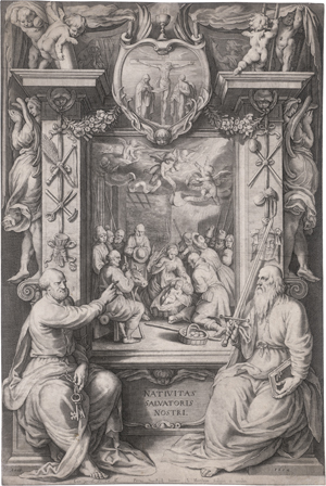 Lot 5170, Auction  126, Matham, Jacob, Die Geburt Christi