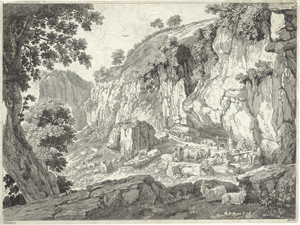 Lot 5287, Auction  126, Dunker, Balthasar Anton, Arkadische Landschaft mit rastenden Hirten