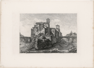 Lot 5411, Auction  126, Rossini, Luigi, Dreizehn Ansichten aus Rom