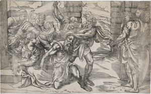 Lot 5504, Auction  126, Boldrini, Niccolò, Samson und Delilah (Samsons Gefangennahme)