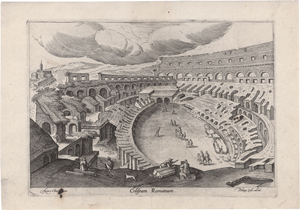 Lot 5526, Auction  126, Cleve III, Hendrik van - nach, Zehn Ansichten von römischen Ruinen