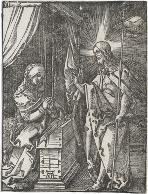 Lot 5542, Auction  126, Dürer, Albrecht, Christus erscheint seiner Mutter; Christus in der Vorhölle