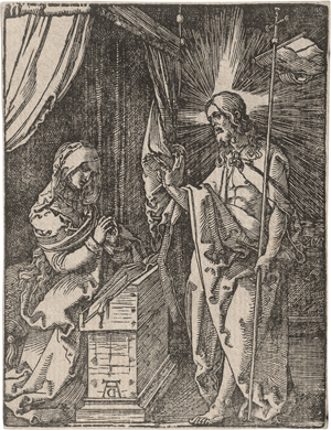 Lot 5543, Auction  126, Dürer, Albrecht, Christus erscheint seiner Mutter