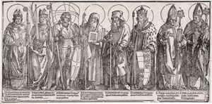 Lot 5546a, Auction  126, Dürer, Albrecht, Die Schutzheiligen von Österreich