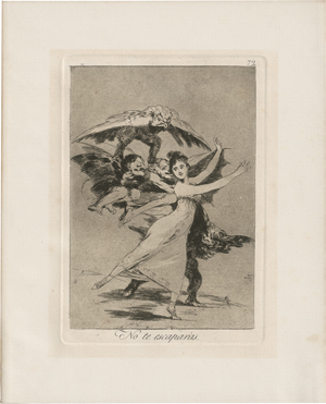 Lot 5568, Auction  126, Goya, Francisco de, No te escaparas