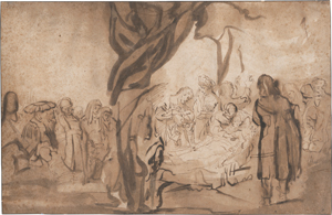 Lot 6539, Auction  126, Rembrandt Harmensz. van Rijn - Nachfolge, Der Tod Jakobs
