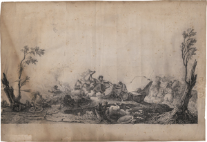 Los 6583 - Desprez, Louis-Jean - zugeschrieben - Illumination de la Croix de Saint-Pierre - 1 - thumb