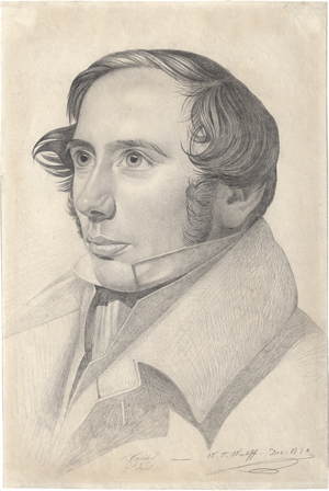 Lot 6644, Auction  126, Wulff, Wilhelm Friedrich, Bildnis "C. Conräder aus Kiel"