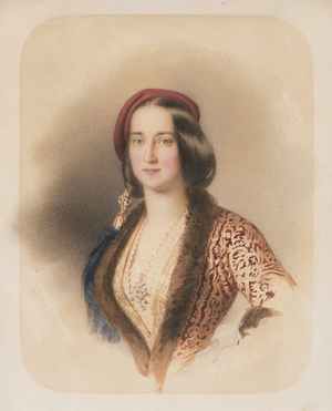 Lot 6693, Auction  126, Rietschel, Ernst, Amalie von Oldenburg, Königin vom Griechenland in griechischer Tracht