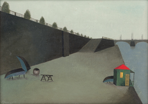 Lot 7163, Auction  126, Beneš, Vlastimil, Haus am Fluss