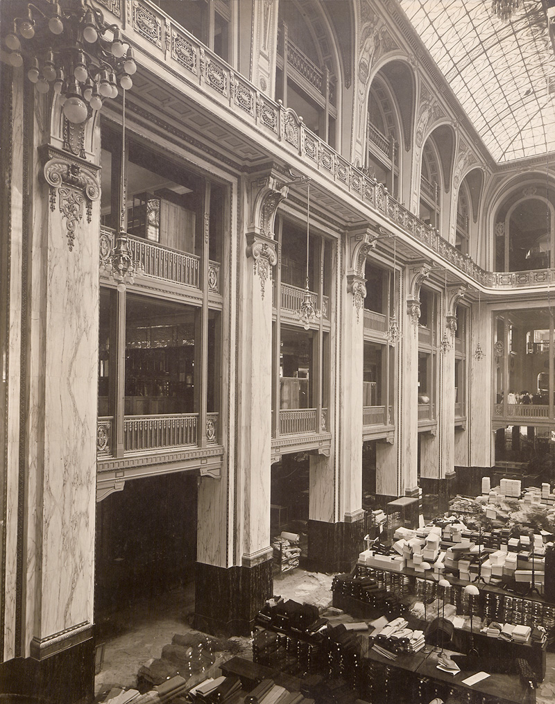 Lot 4105, Auction  126, Architecture, Selected images of marble and stone works incorporated in commercial buildings in Berlin and Hamburg