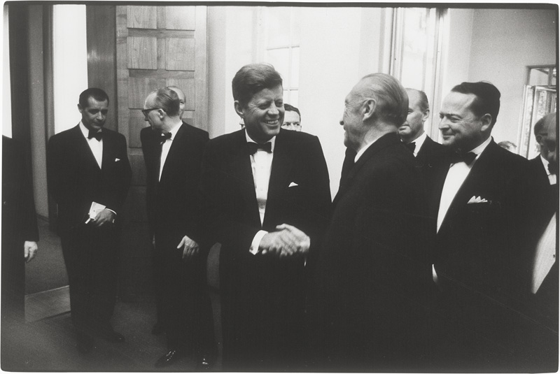 Lot 4185, Auction  126, McBride, Will, Adenauer & Kennedy in Bonn, Palais Schaumburg