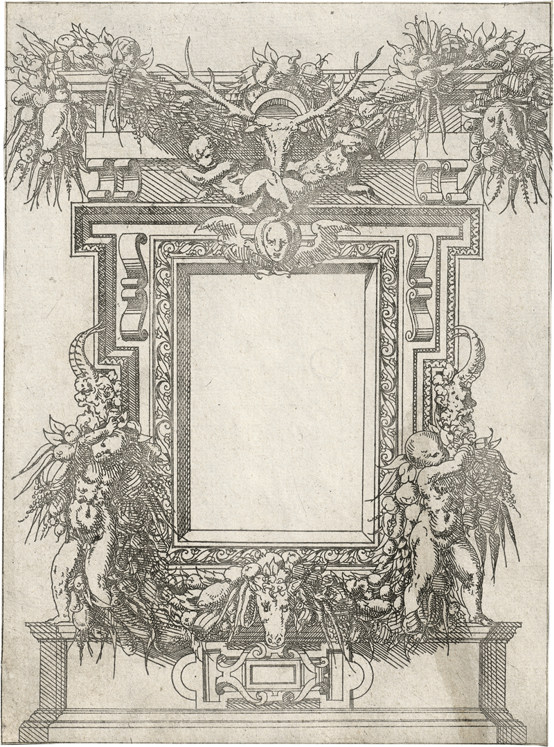 Lot 5007, Auction  126, Androuet du Cerceau, Jacques, Petits Cartouches de Fontainebleau