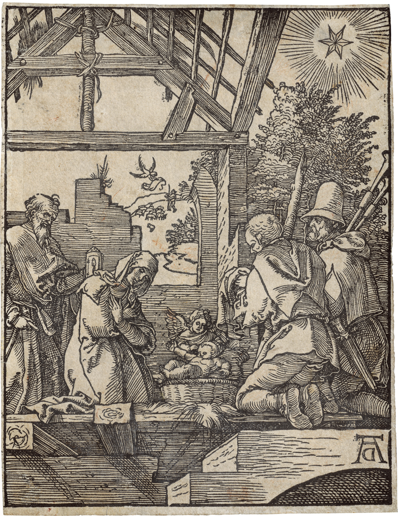 Lot 5091, Auction 126, Dürer, Albrecht, Die Geburt Christi