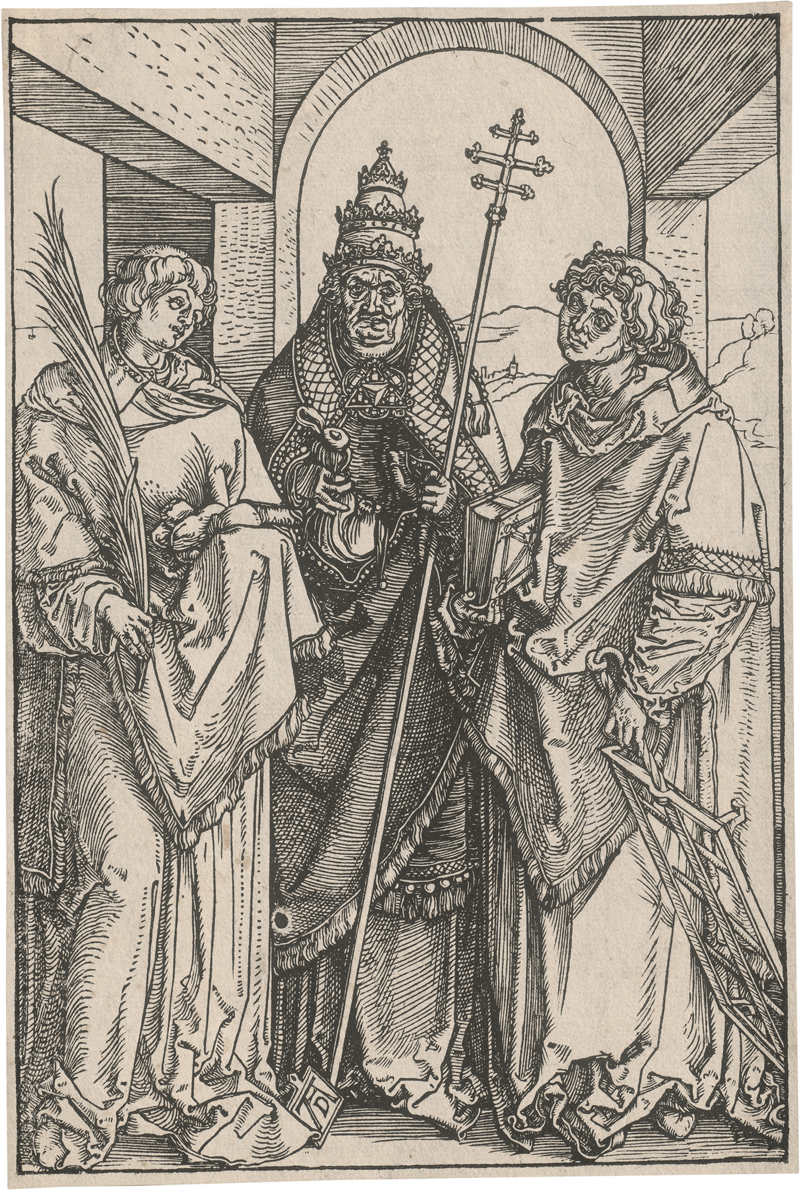 Lot 5109, Auction  126, Dürer, Albrecht, Die heiligen Stephan, Sixtus und Lorenz