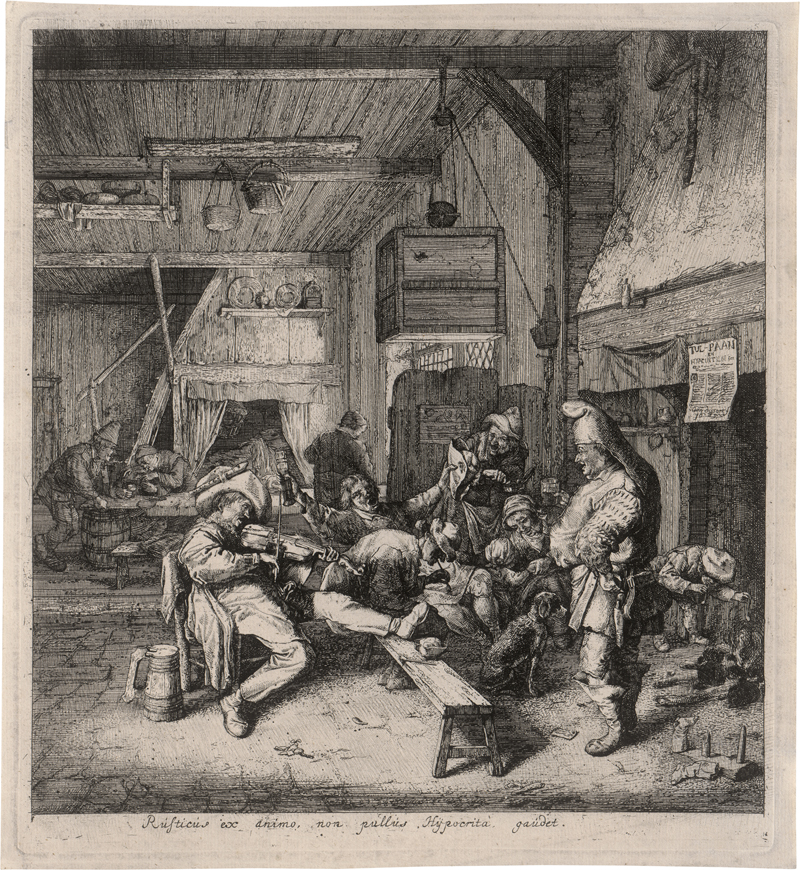 Lot 5114, Auction 126, Dusart, Cornelis, Der Geigenspieler in der Dorfschenke
