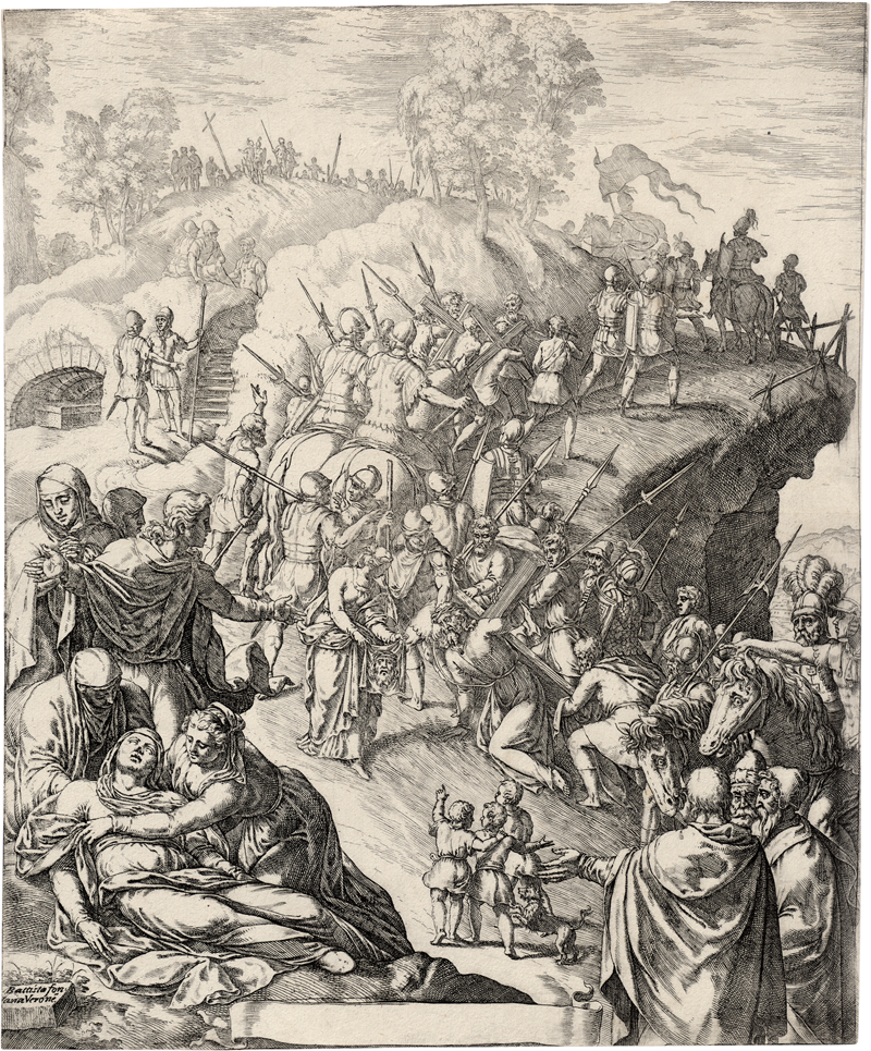 Lot 5119, Auction 126, Fontana, Giovanni Battista, Die Kreuztragung