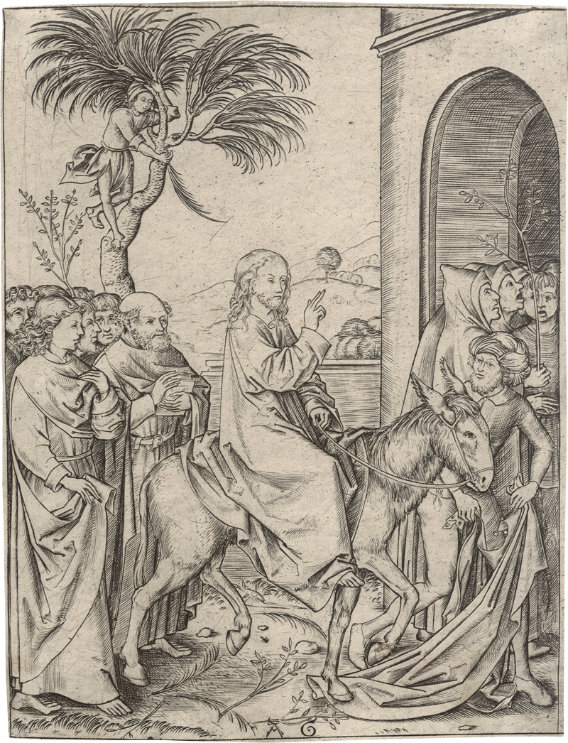 Lot 5173, Auction  126, Monogrammist AG, Der Einzug in Jerusalem