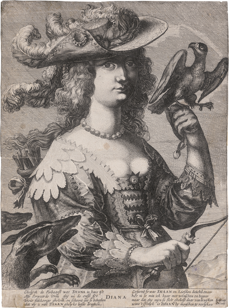 Lot 5231, Auction  126, Savery, Salomon, Bildnis einer Dame als Diana