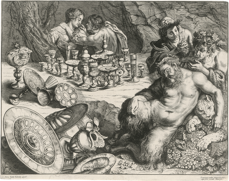Lot 5261, Auction  126, Wyngaerde, Frans van den, Der Satyr mit den Prunkgefäßen