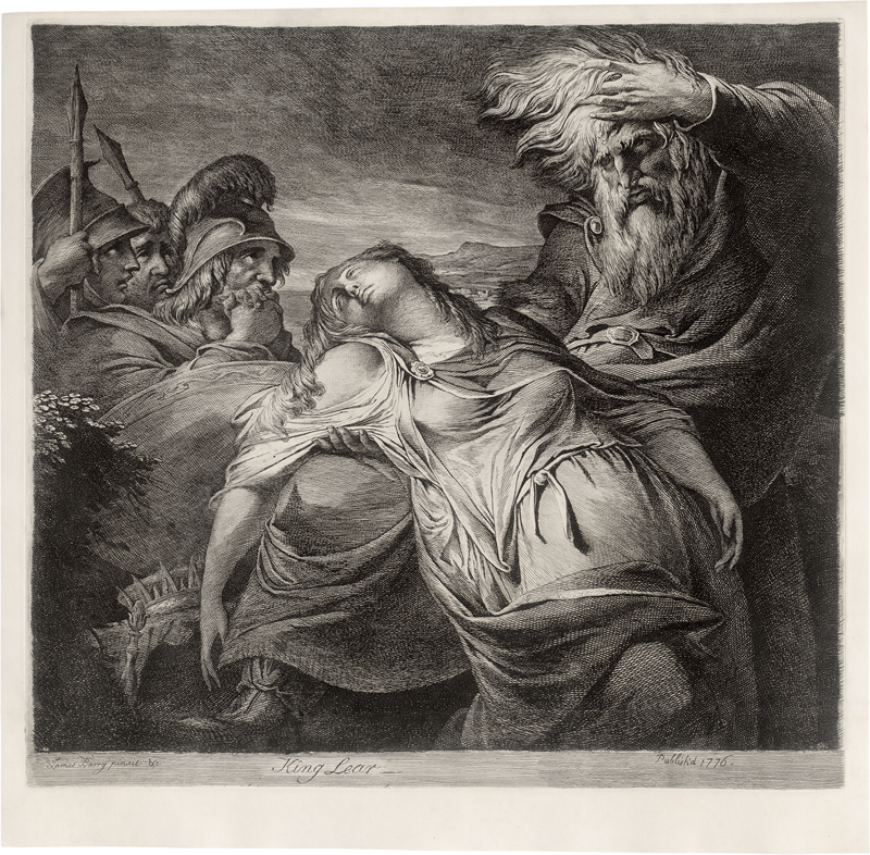 Lot 5262, Auction  126, Barry, James, König Lear und Cordelia
