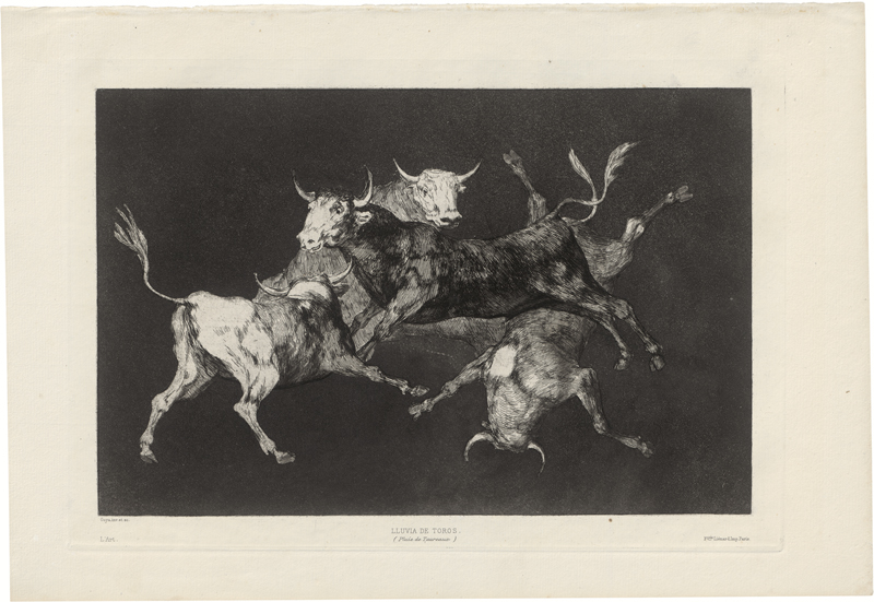 Lot 5294, Auction 126, Goya, Francisco de, Los Proverbios: Vier ergänzende Blätter